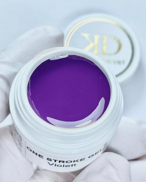 One Stroke Gel Violett Karl Diamant 5 ml